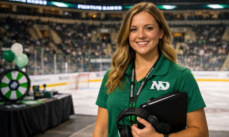 Ava Nickel: The UND Student Turning Sports Marketing Into Her Future