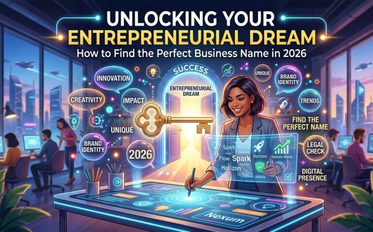 Unlocking Your Entrepreneurial Dream: How to Find the Perfect Business Name in 2026