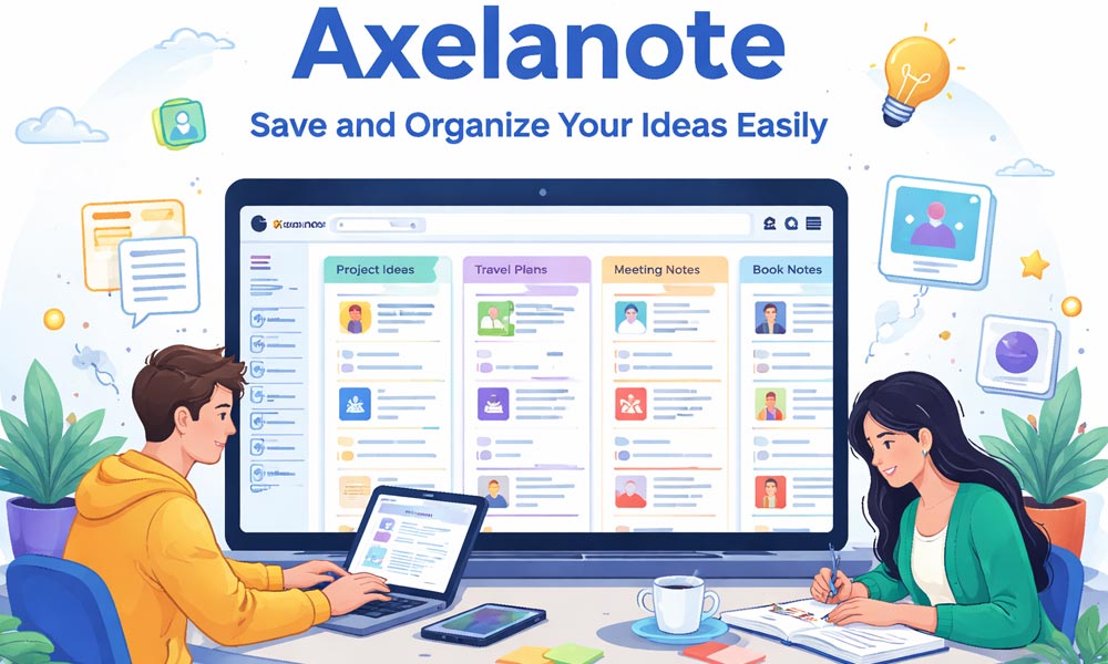 Axelanote: The Easy Way to Save and Organize Ideas - Bents Magazine