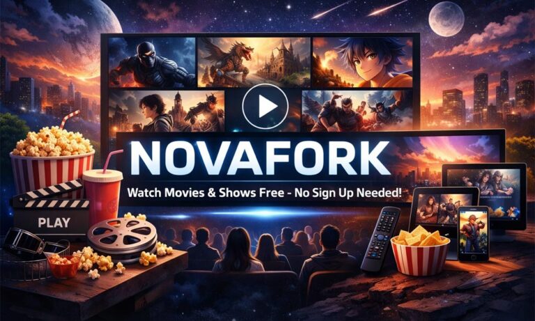 Novafork: Watch Movies and Shows Free Without Signing Up