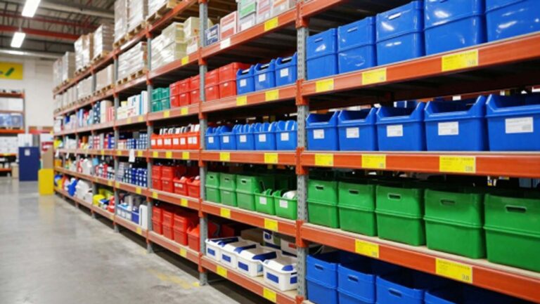 How Colour Coding and Racking Labels Help Streamline Inventory Management