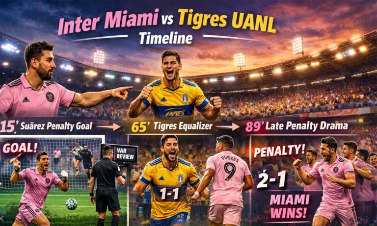 Inter Miami vs Tigres UANL Timeline: What Made This Match So Intense and Unforgettable Inter Miami vs Tigres UANL Timeline: What Made This Match So Intense and Unforgettable