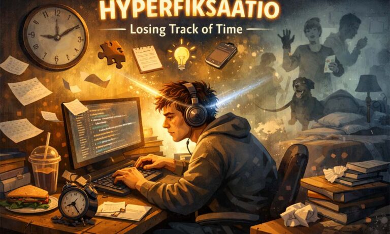Hyperfiksaatio: The Hidden Reason You Lose Track of Time