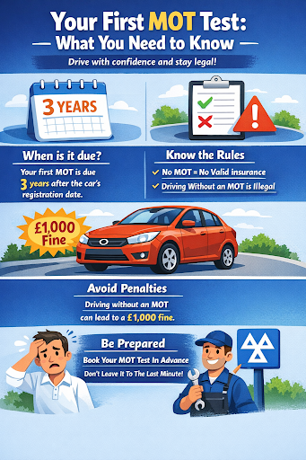 MOT Rules for New Cars