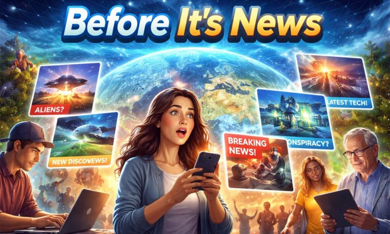 Before Its News: The Strange Website That Lets Anyone Share News