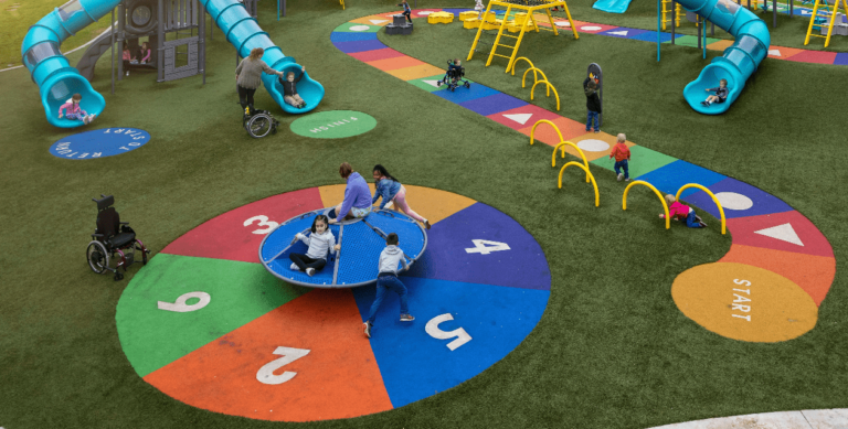 Inclusive Playground Equipment