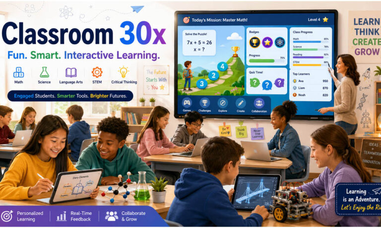 Classroom 30x: How Games and Smart Tools Make Learning More Exciting