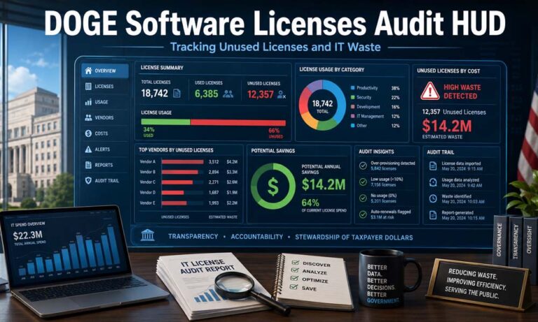 DOGE Software Licenses Audit HUD: The Shocking Truth About Wasted IT Spending