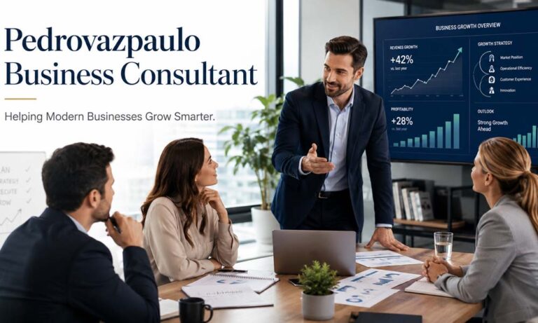 Pedrovazpaulo Business Consultant: Helping Modern Businesses Grow Smarter
