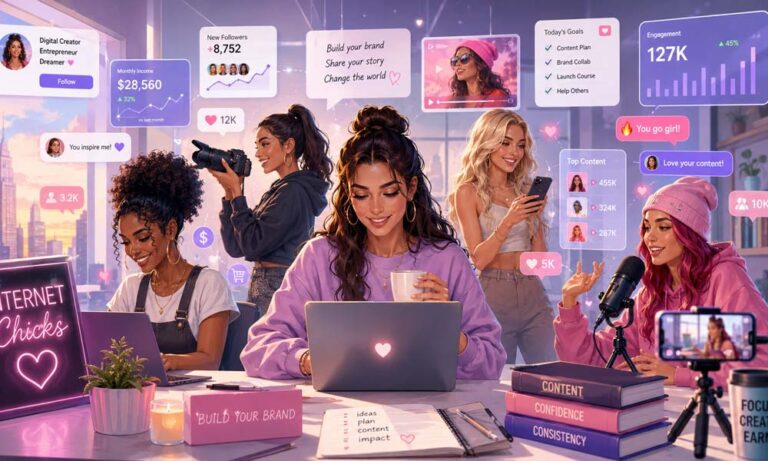 Internet Chicks: How Online Women Are Building Fame, Brands, and Income