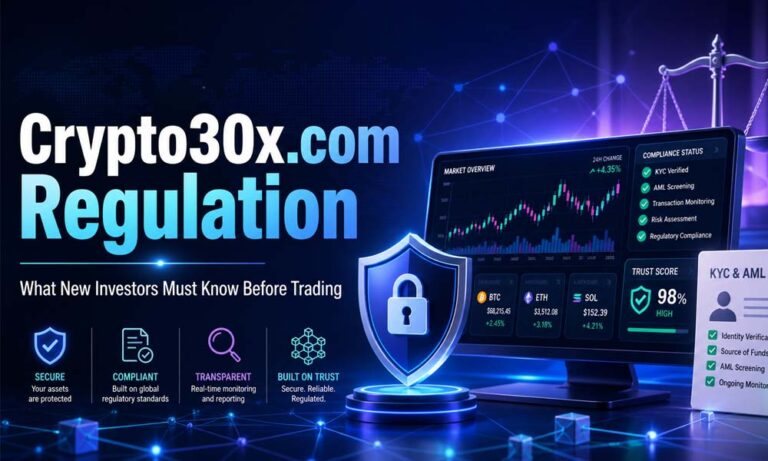 Crypto30x.com Regulation: What New Investors Must Know Before Trading