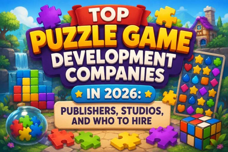 Top Puzzle Game Development Companies in 2026: Publishers, Studios, and Who to Hire