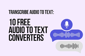 What Is the Best Audio to Text Converter for Free Online Transcription?