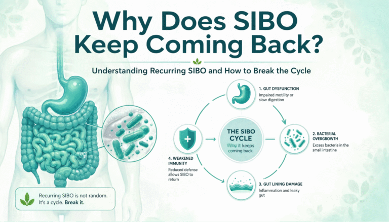 Why Does SIBO Keep Coming Back? Understanding Recurring SIBO and How to Break the Cycle
