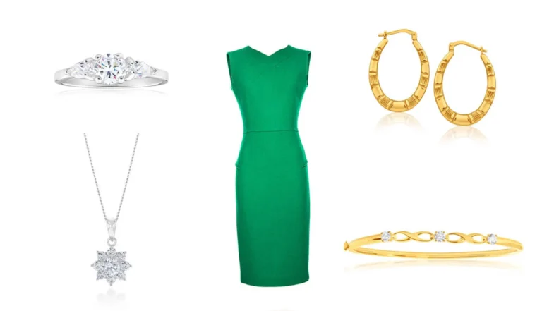 How to Style a Green Dress With Jewellery for Any Occasion