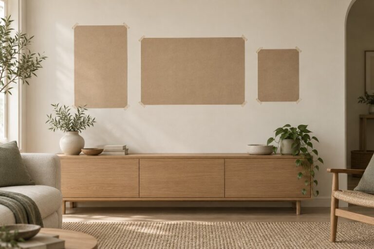 A Gallery Wall Preview Needs Real Frame Proportions